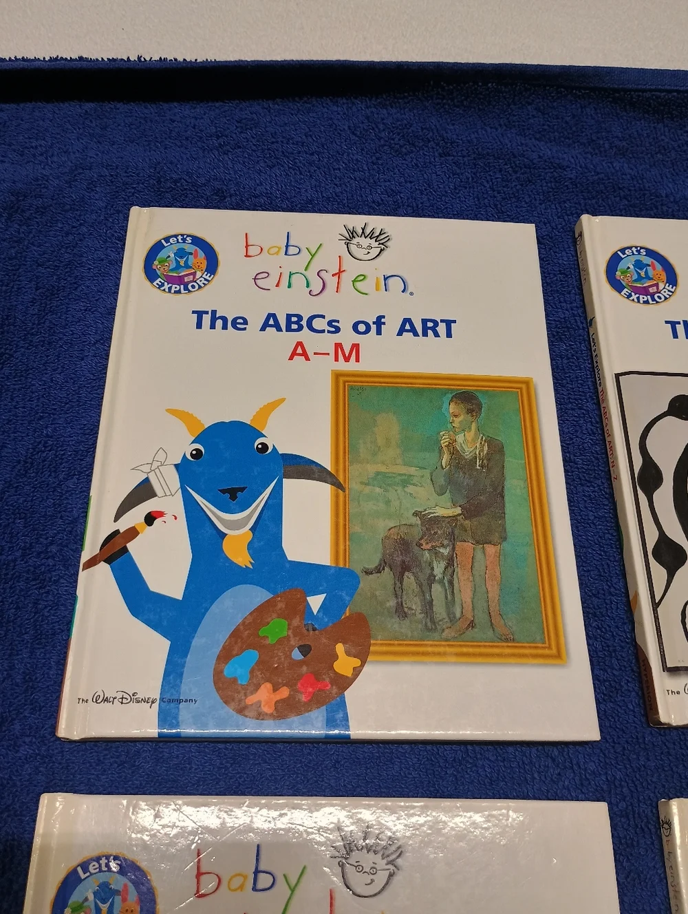 Disney Baby Einstein Board Book Set - The ABCs of Art, Colors, Art